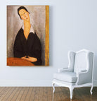 Portrait of a Polish Woman by Amedeo Modigliani on GIANT ART - beige museums