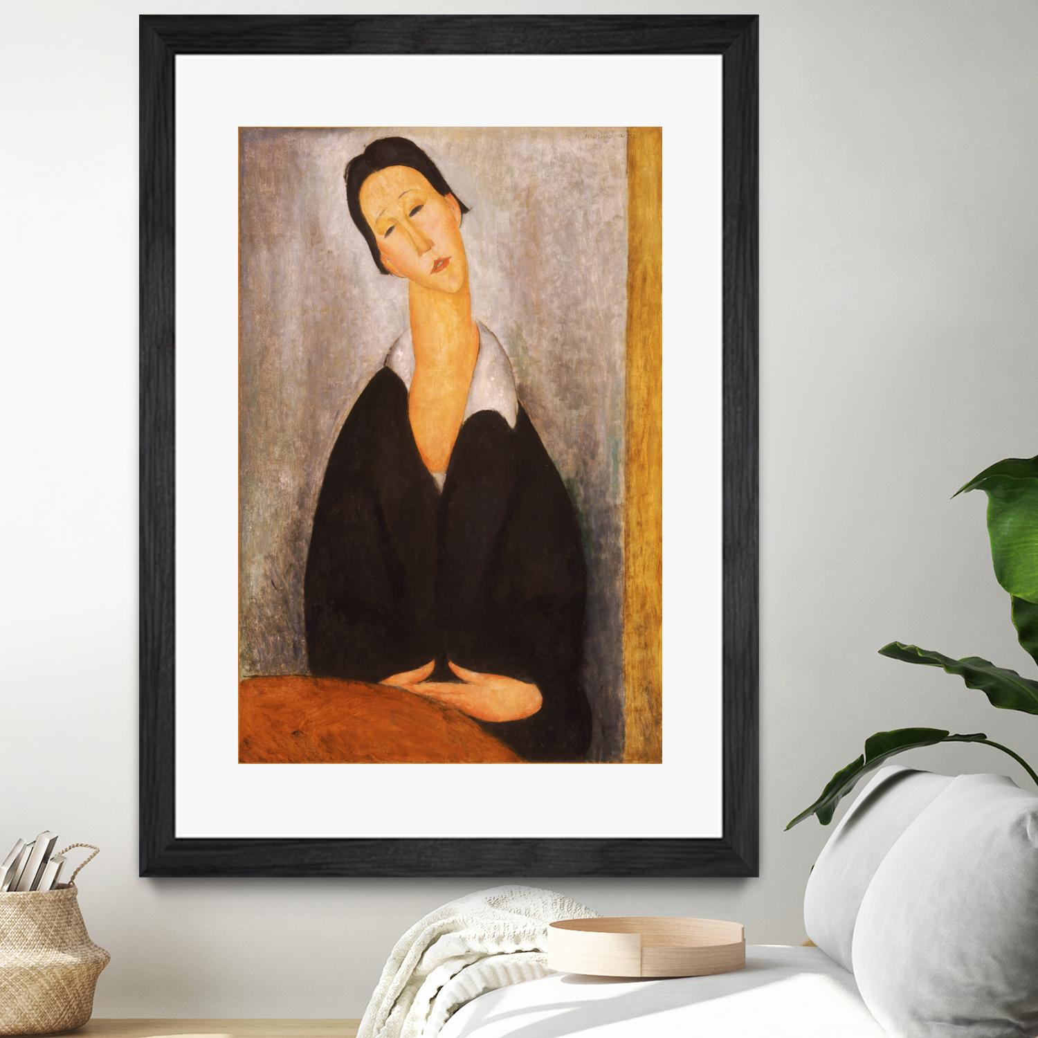 Portrait of a Polish Woman by Amedeo Modigliani on GIANT ART - beige museums