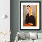 Portrait of a Polish Woman by Amedeo Modigliani on GIANT ART - beige museums