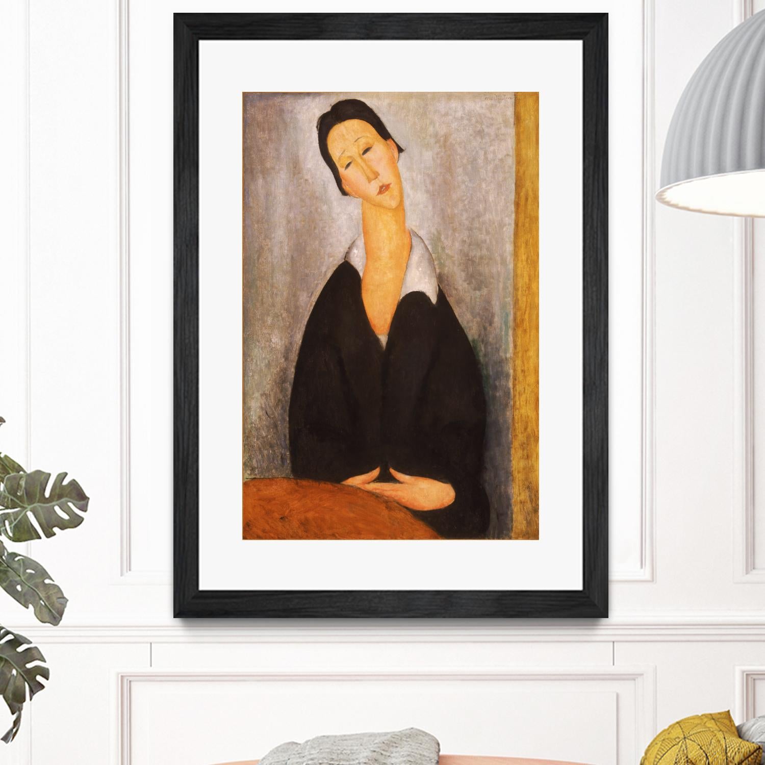 Portrait of a Polish Woman by Amedeo Modigliani on GIANT ART - beige museums
