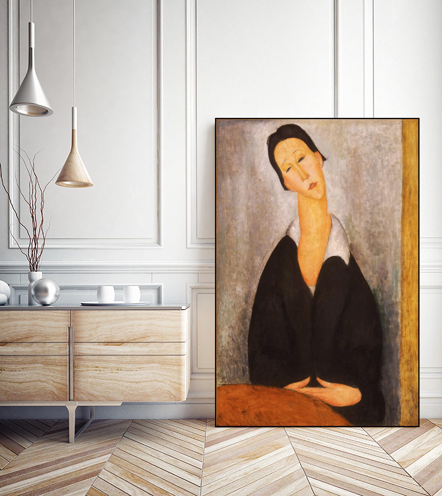 Portrait of a Polish Woman by Amedeo Modigliani on GIANT ART - museums