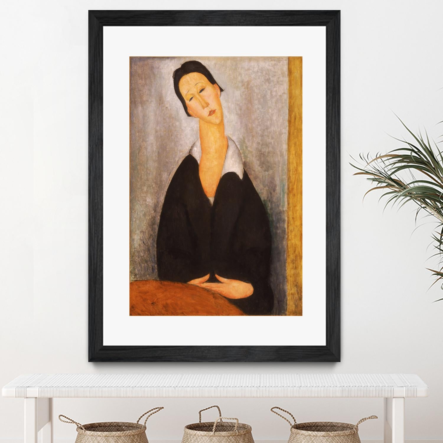 Portrait of a Polish Woman by Amedeo Modigliani on GIANT ART - beige museums