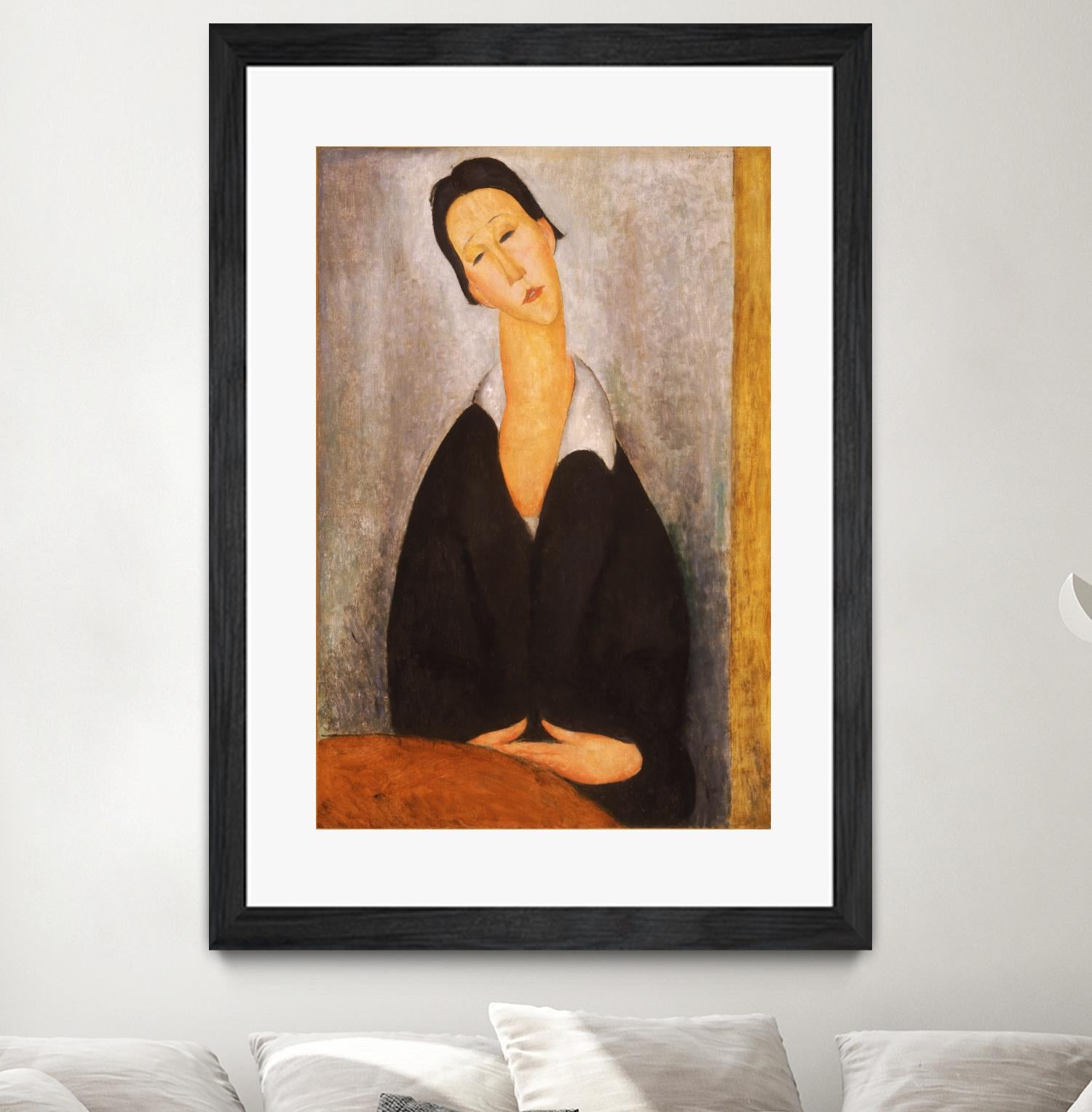 Portrait of a Polish Woman by Amedeo Modigliani on GIANT ART - beige museums