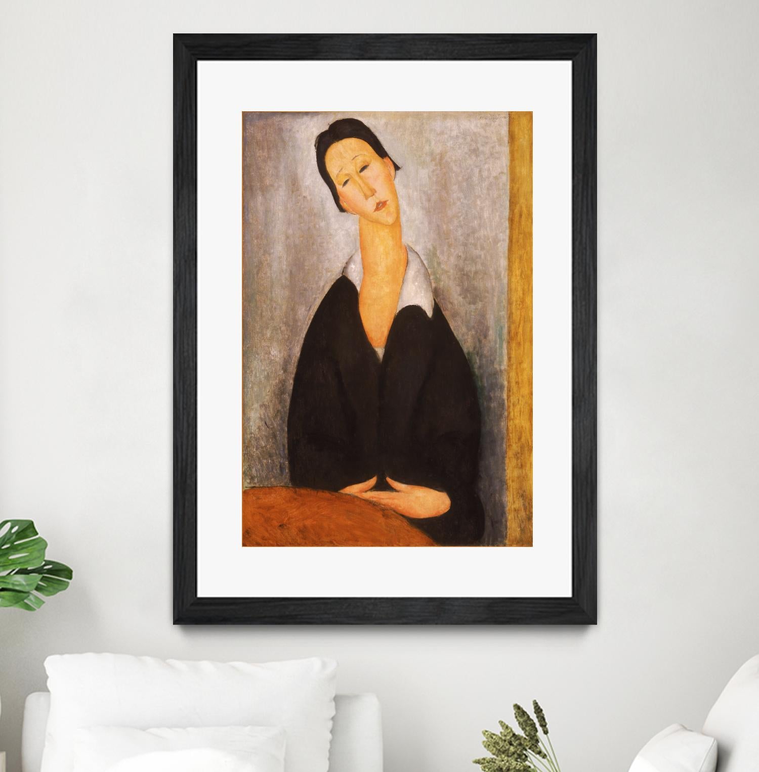 Portrait of a Polish Woman by Amedeo Modigliani on GIANT ART - beige museums