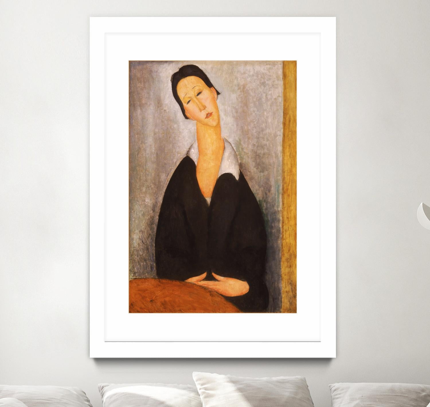 Portrait of a Polish Woman by Amedeo Modigliani on GIANT ART - beige museums