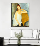 Jeanne Hébuterne (1898–1920) by Amedeo Modigliani on GIANT ART - museums