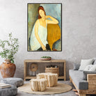 Jeanne Hébuterne (1898–1920) by Amedeo Modigliani on GIANT ART - museums