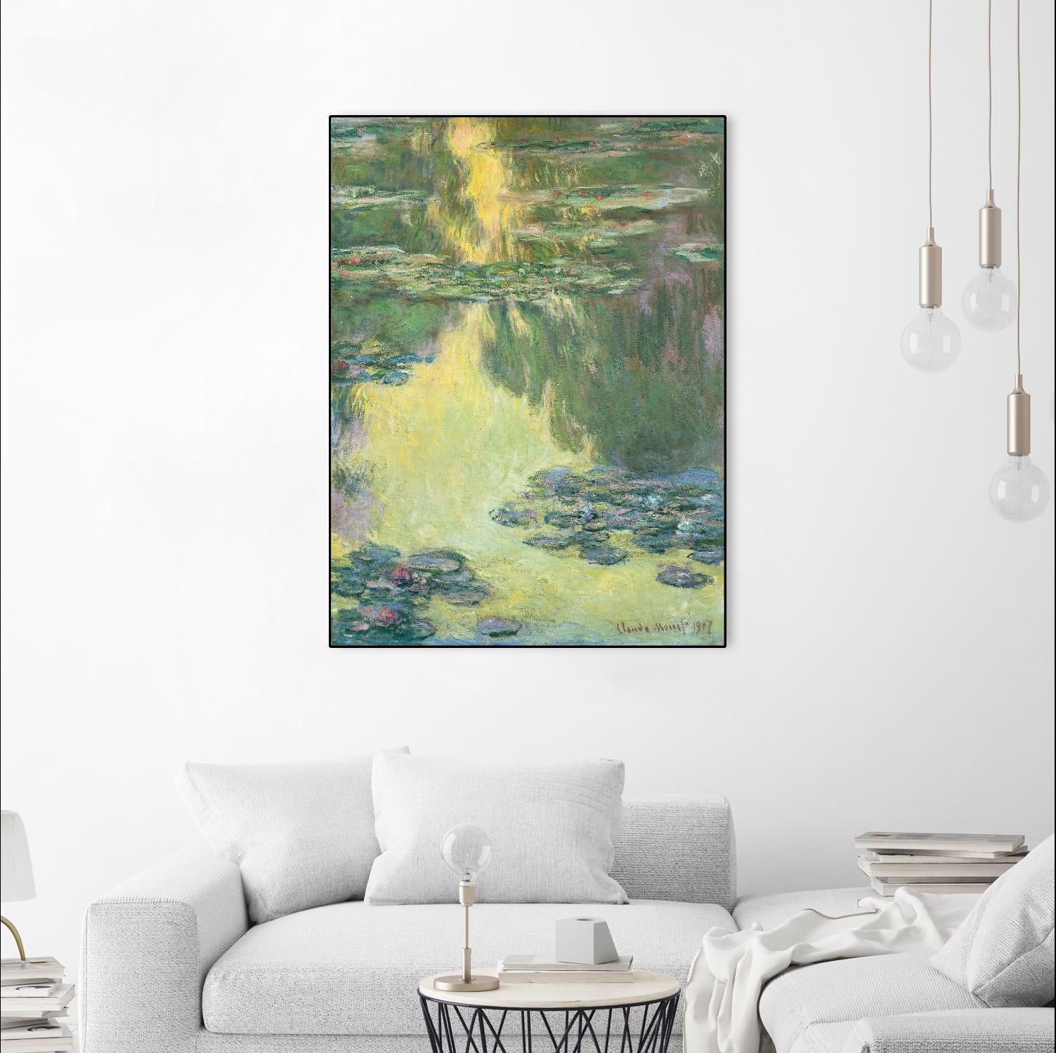Waterlilies,1907 by Claude Monet on GIANT ART - museums flowers