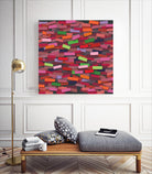 OCEAN- rouge by Celine Cimon on GIANT ART - red abstract canadian artist