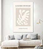 Le pouvoir des fleurs II by M Studio on GIANT ART - beige