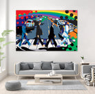 Sisters John Lennon by Ray Lengelé on GIANT ART - red digital john lennon