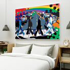 Sisters John Lennon by Ray Lengelé on GIANT ART - red digital john lennon