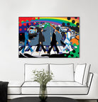 Sisters John Lennon by Ray Lengelé on GIANT ART - red digital john lennon