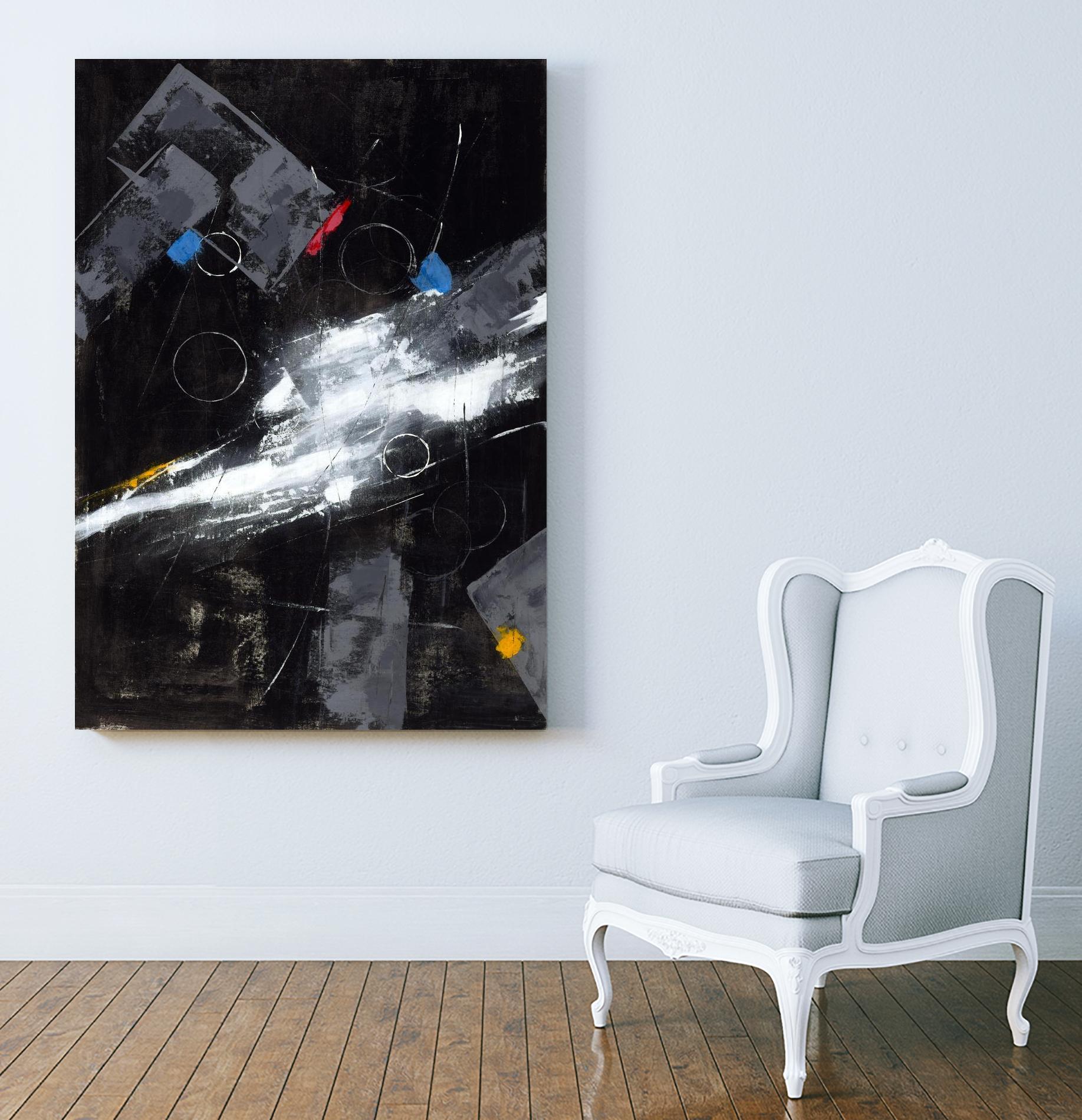 Missle Launch by Daleno Art on GIANT ART - white abstract abstract