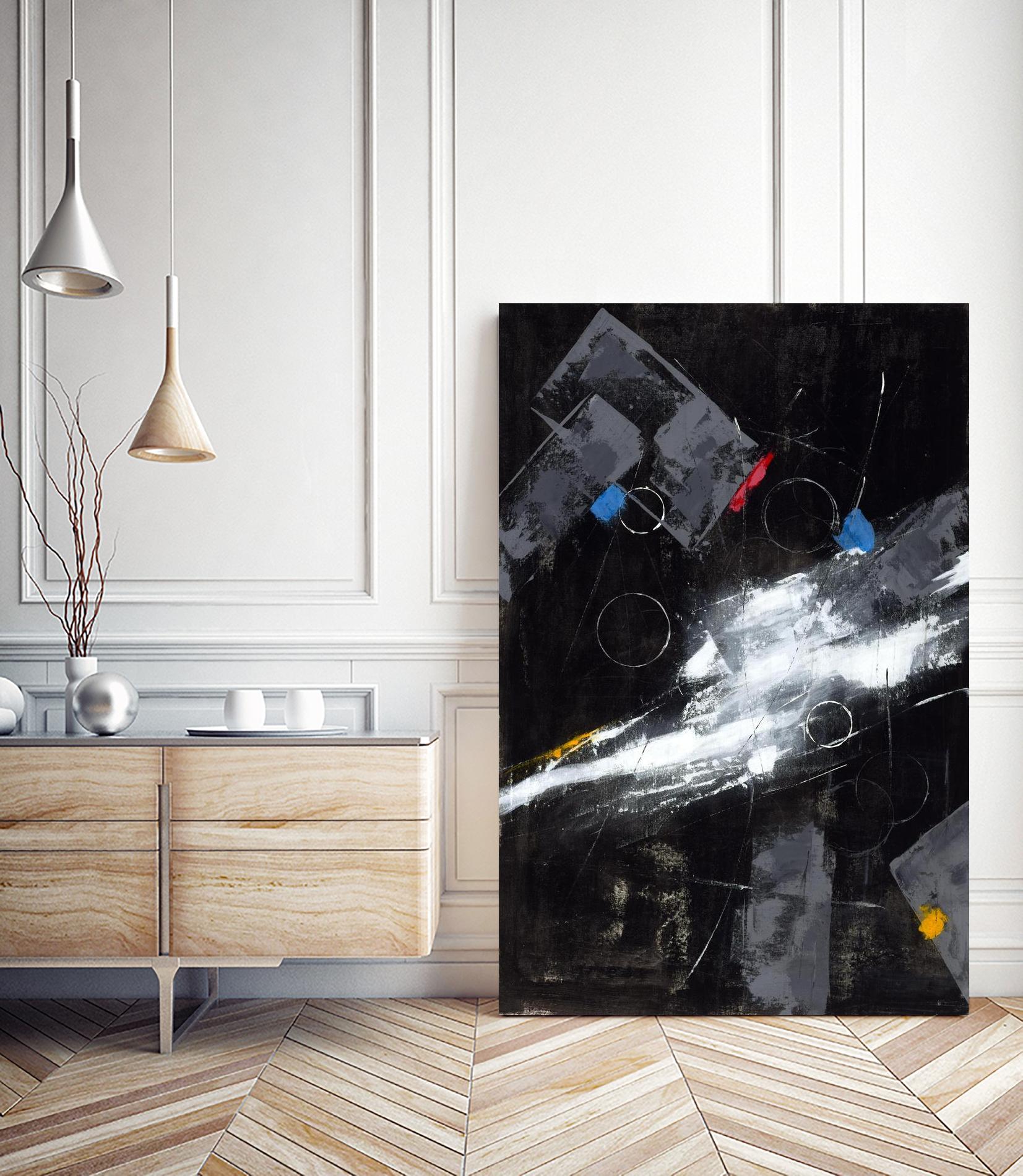 Missle Launch by Daleno Art on GIANT ART - white abstract abstract