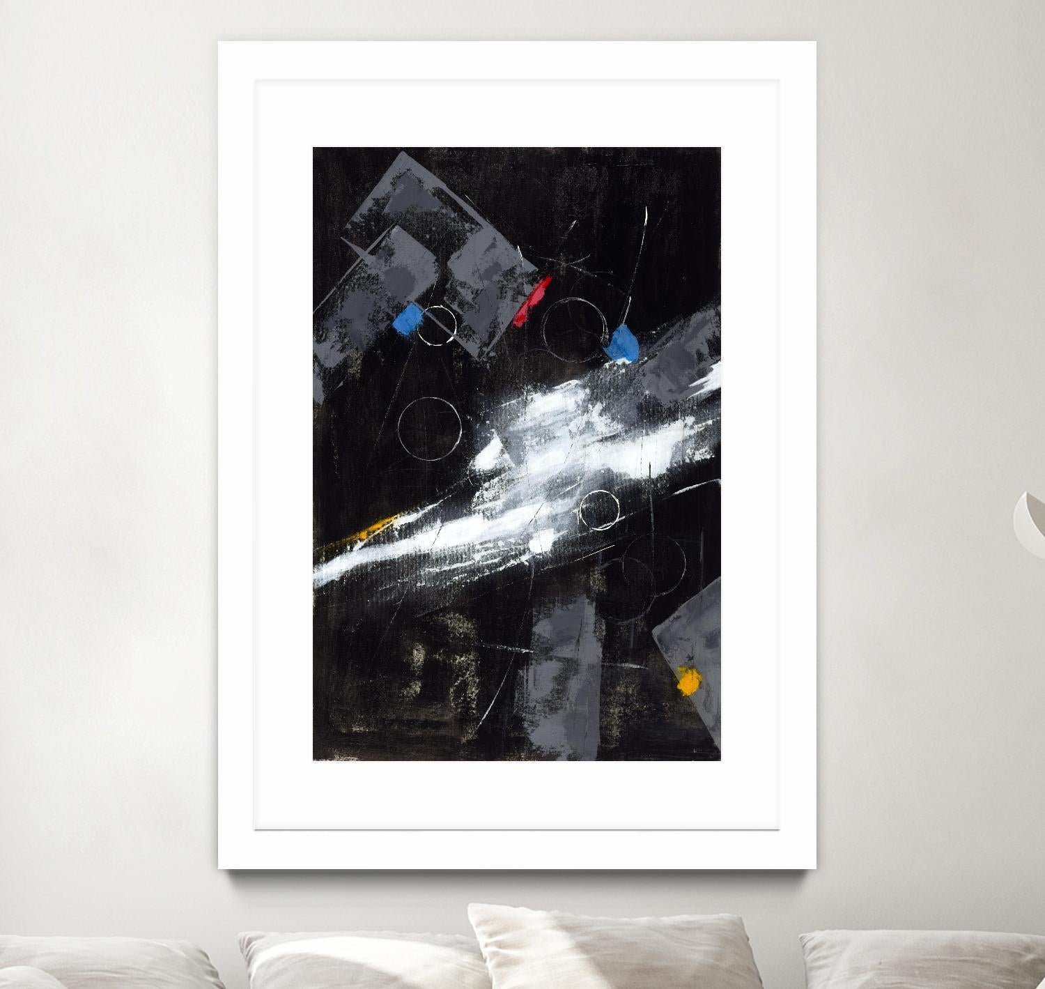 Missle Launch by Daleno Art on GIANT ART - white abstract abstract