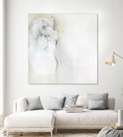 Together in Peace by Daleno Art on GIANT ART - white abstract abstrait