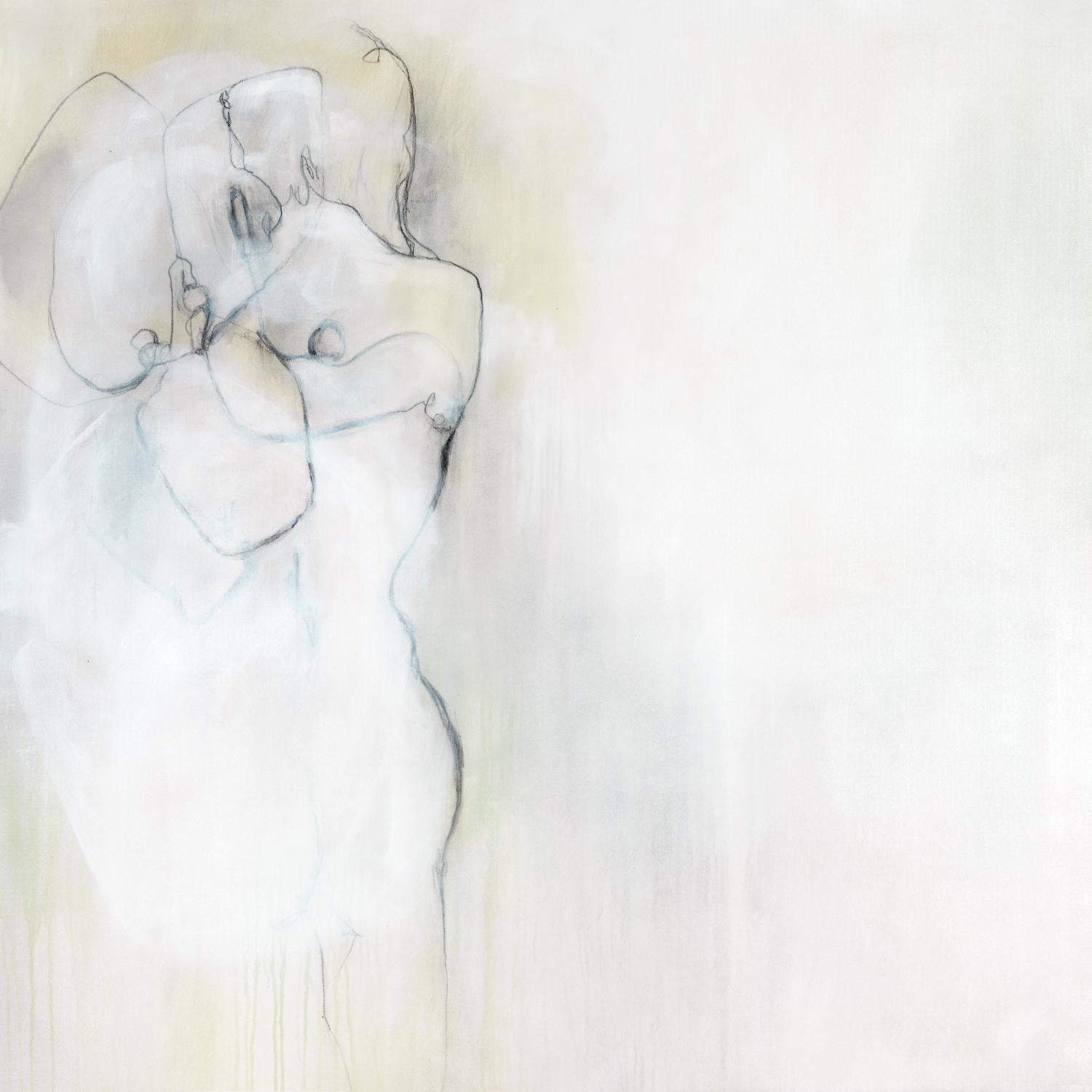 Together in Peace by Daleno Art on GIANT ART - white abstract abstrait