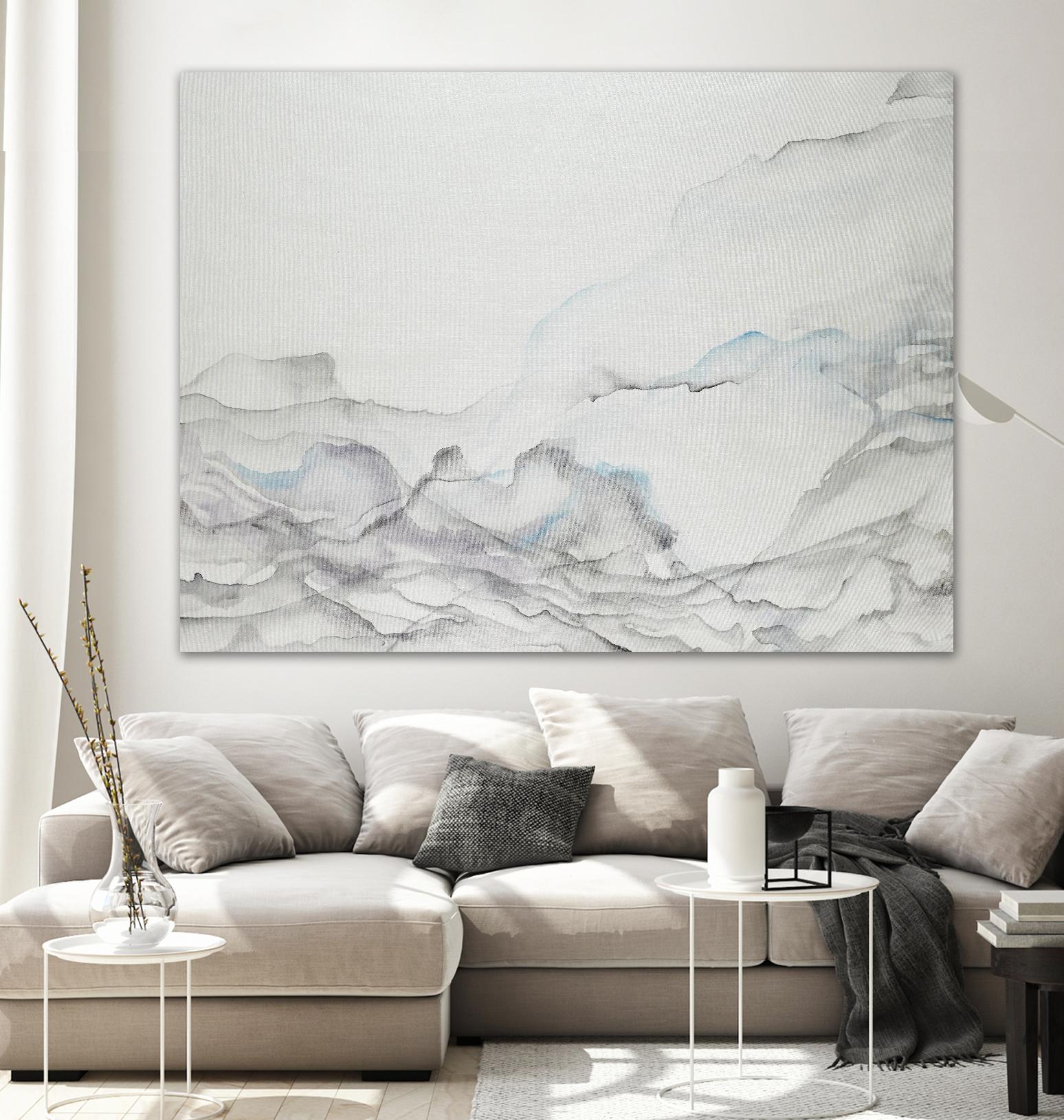 Gentle Maturity by Daleno Art on GIANT ART - white abstract abstrait