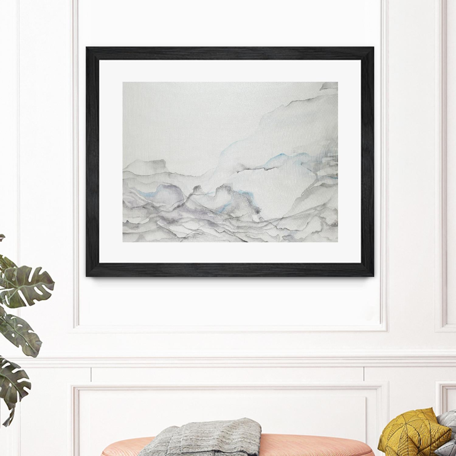 Gentle Maturity by Daleno Art on GIANT ART - white abstract abstrait