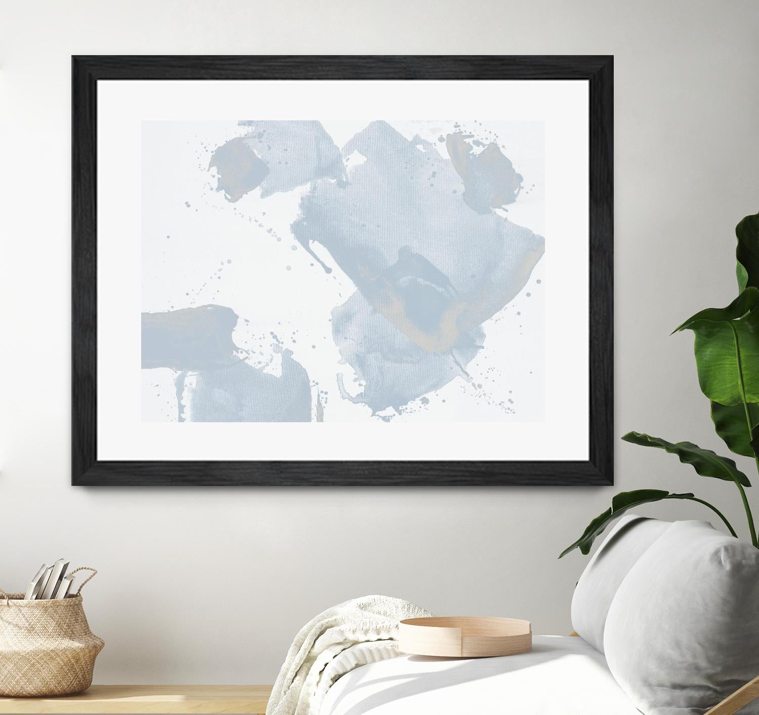 Baby Doll Blues II by Daleno Art on GIANT ART - blue abstract abstract