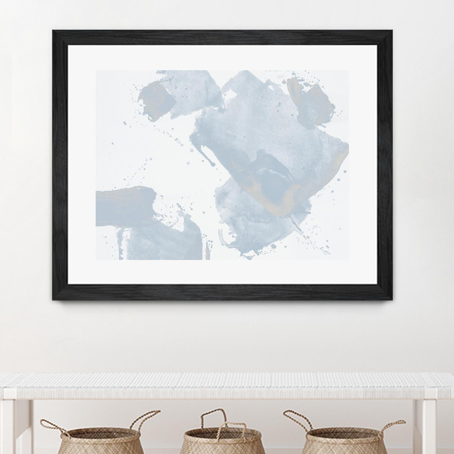 Baby Doll Blues II by Daleno Art on GIANT ART - blue abstract abstract