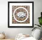 Smoke Circus I by Daleno Art on GIANT ART - white patterns  circle