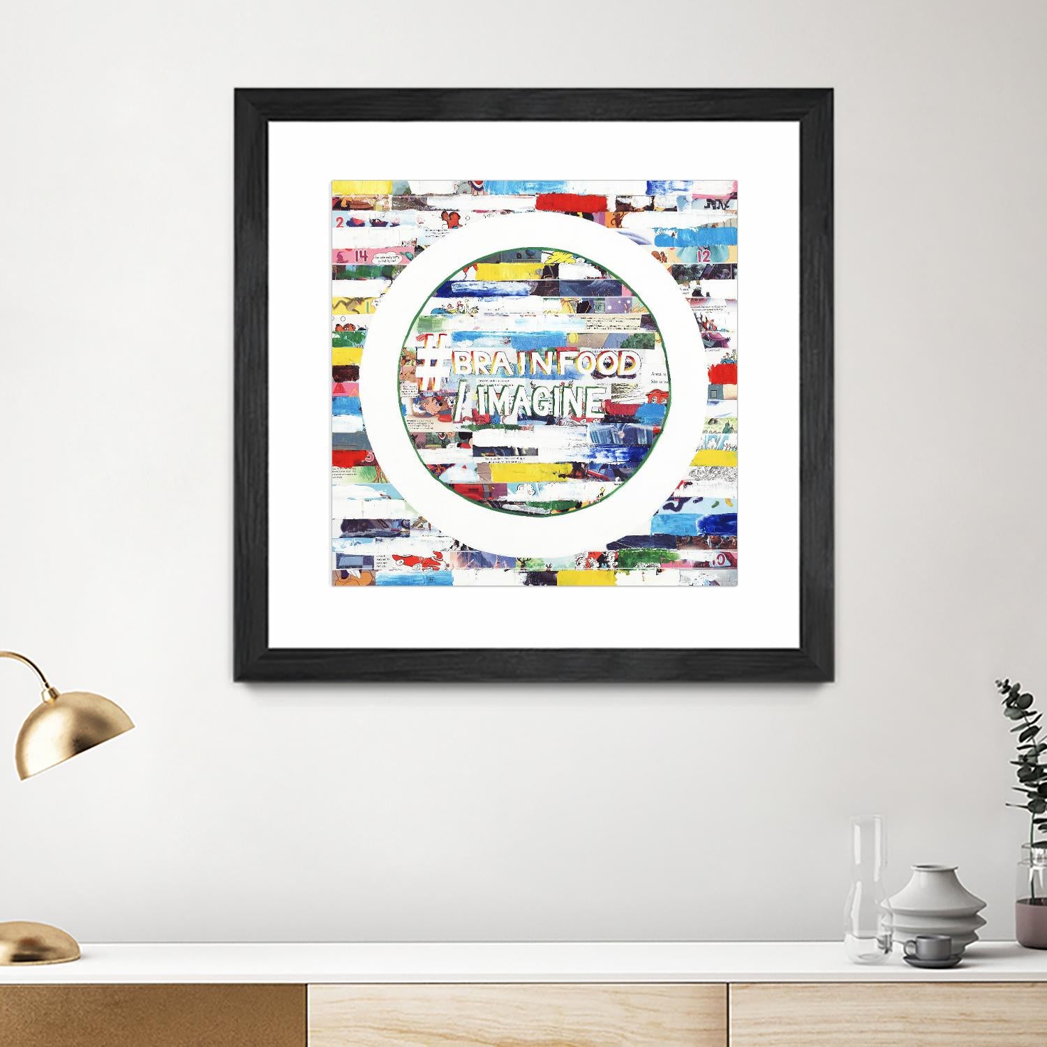 Smoke Circus IV by Daleno Art on GIANT ART - red patterns abstrait