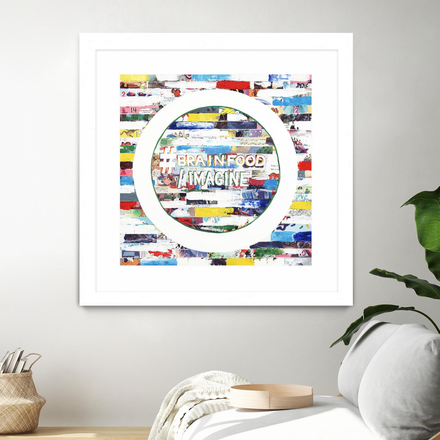 Smoke Circus IV by Daleno Art on GIANT ART - red patterns abstrait