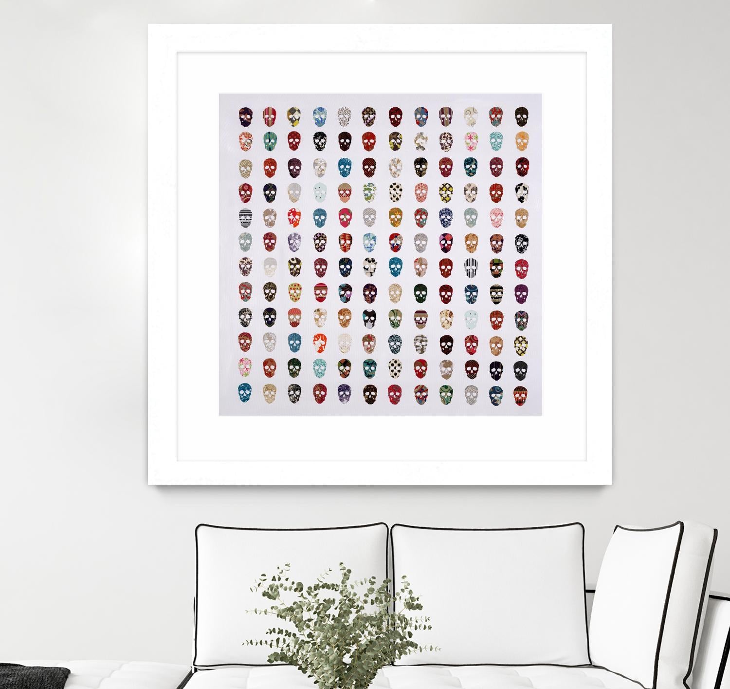 Gorgeous Crowd by Daleno Art on GIANT ART - red abstract