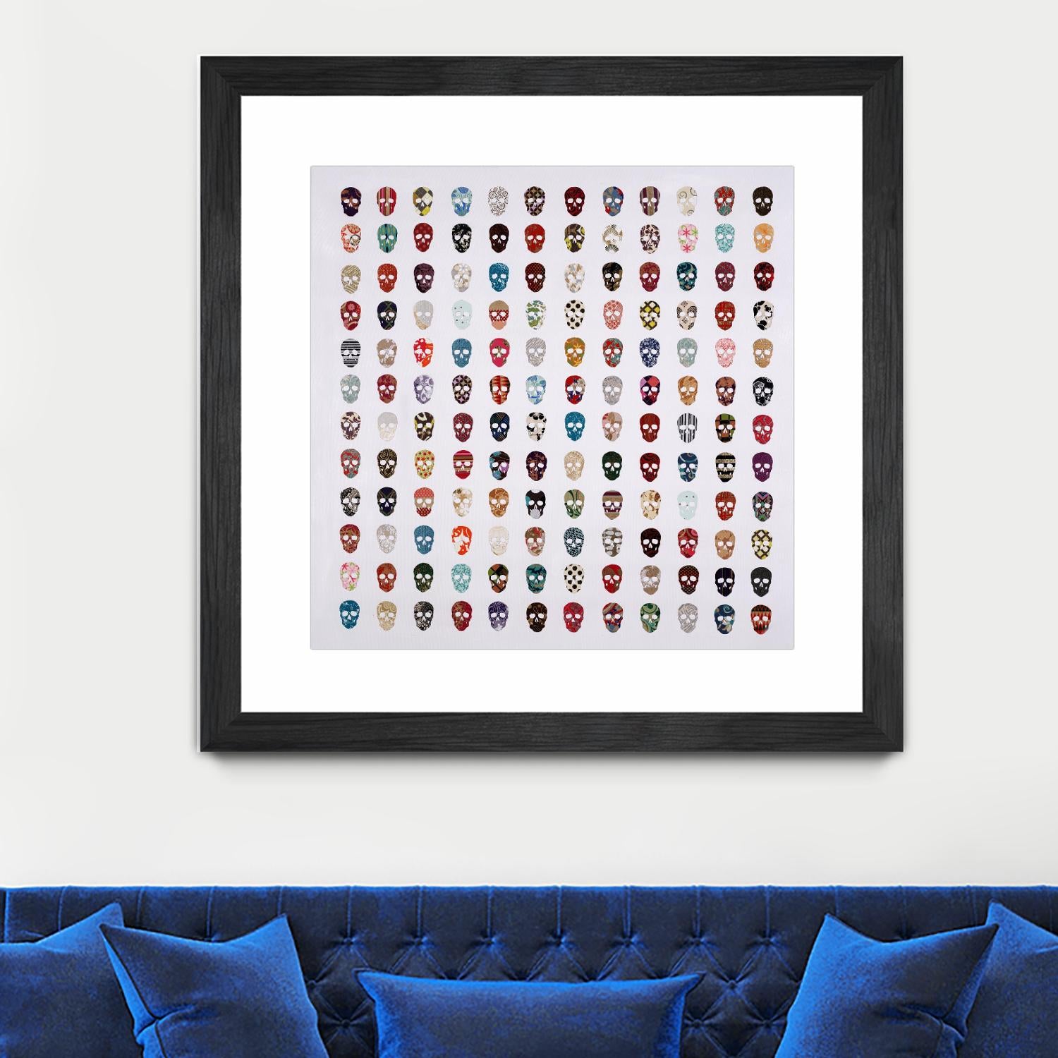 Gorgeous Crowd by Daleno Art on GIANT ART - red abstract