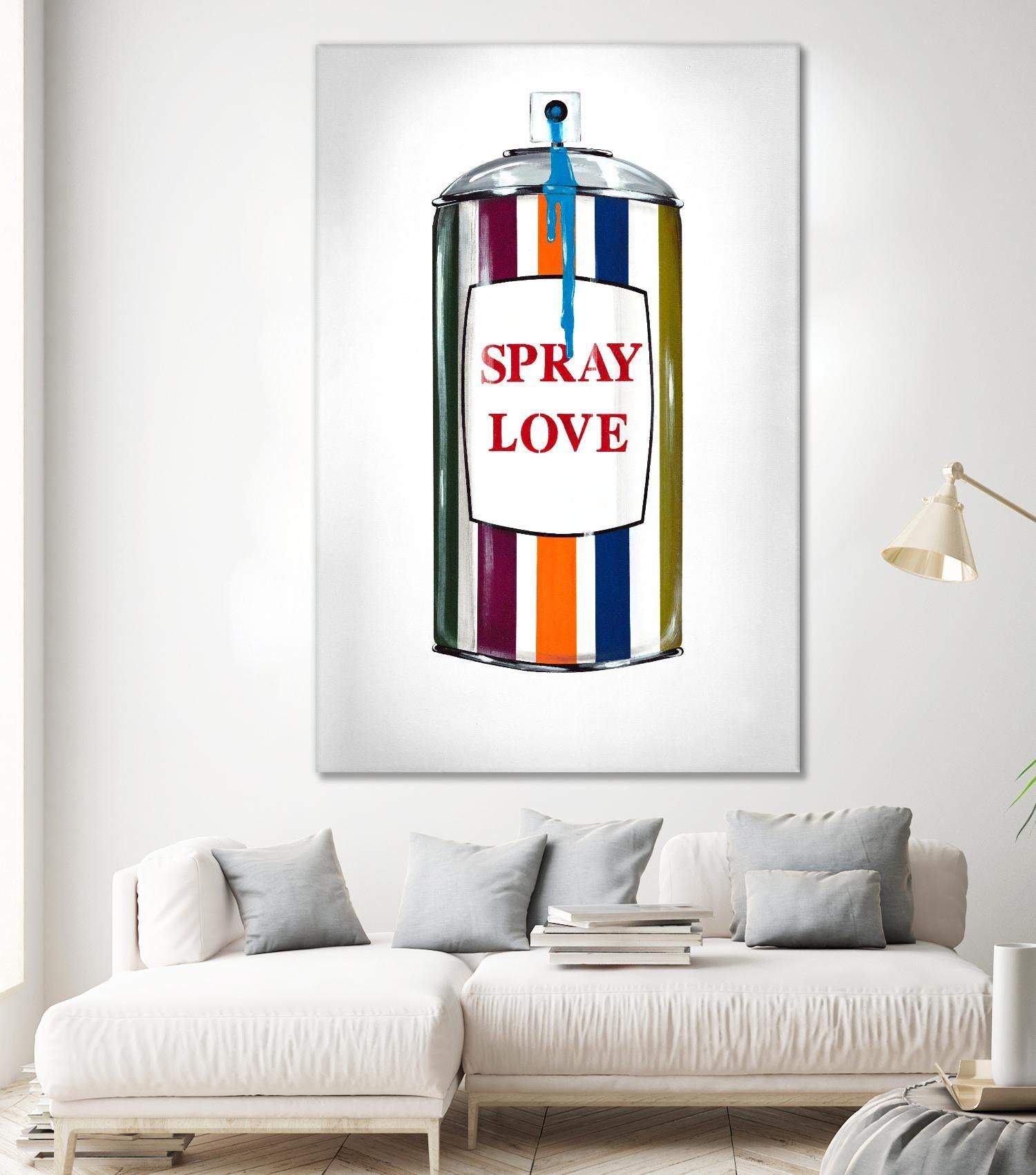 Public Expression V by Daleno Art on GIANT ART - orange typography love