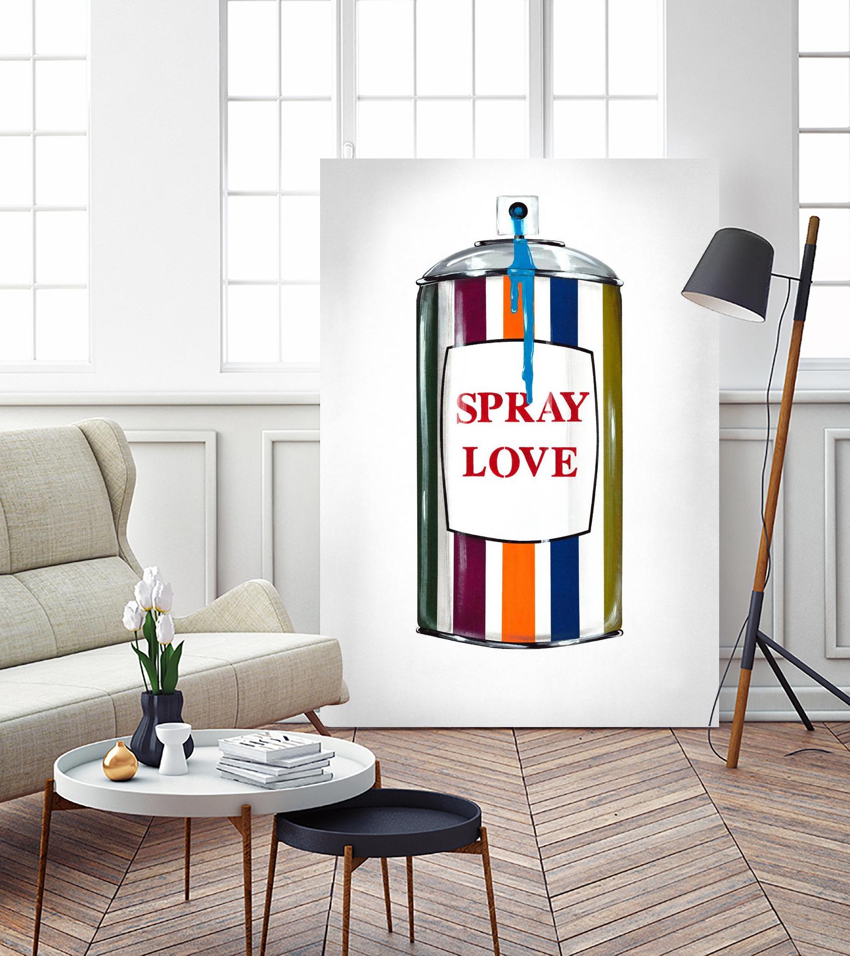 Public Expression V by Daleno Art on GIANT ART - orange typography love