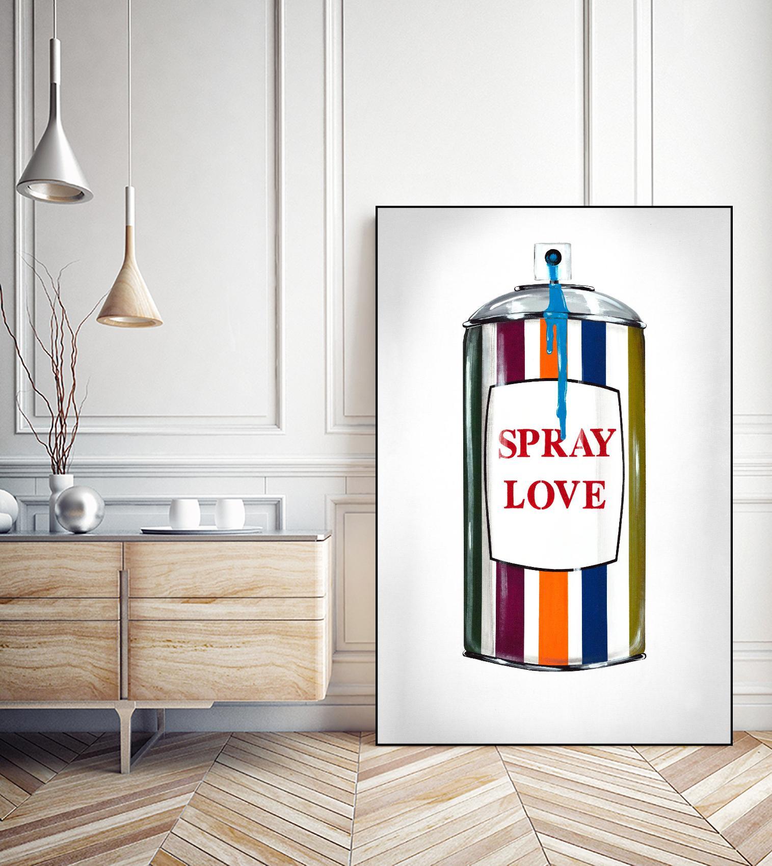 Public Expression V by Daleno Art on GIANT ART - orange typography love