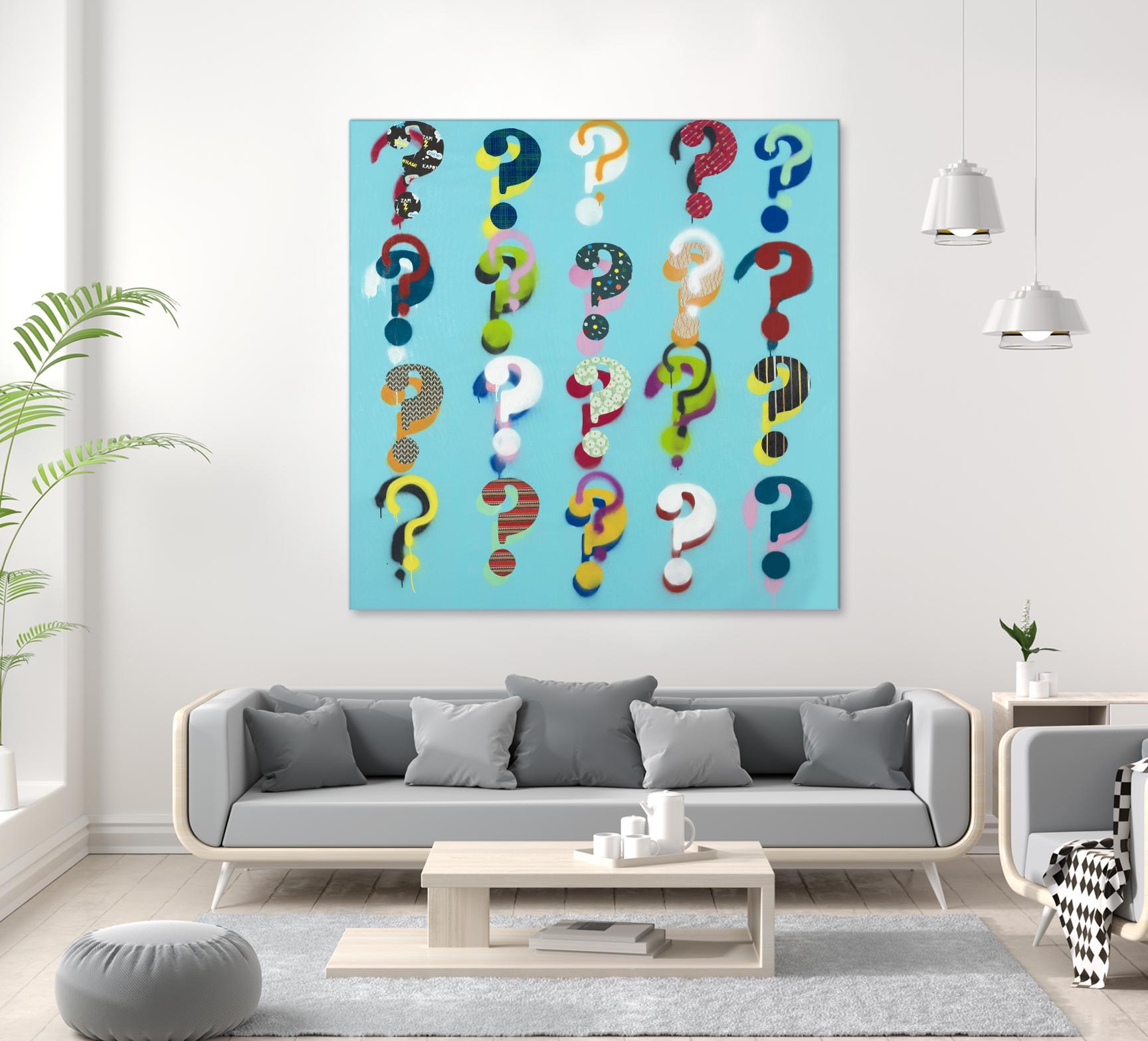 Pop the Question by Daleno Art on GIANT ART - abstract