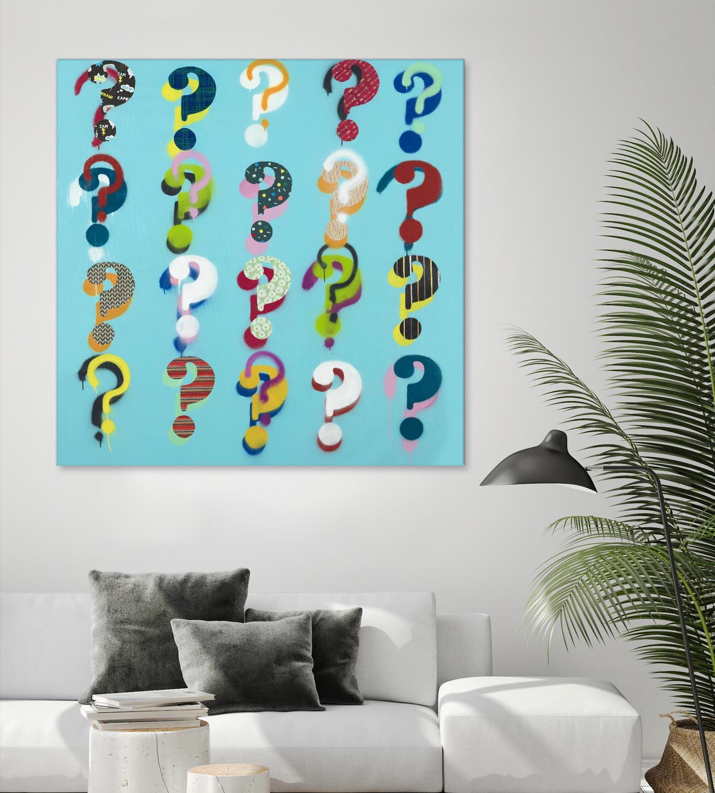 Pop the Question by Daleno Art on GIANT ART - abstract