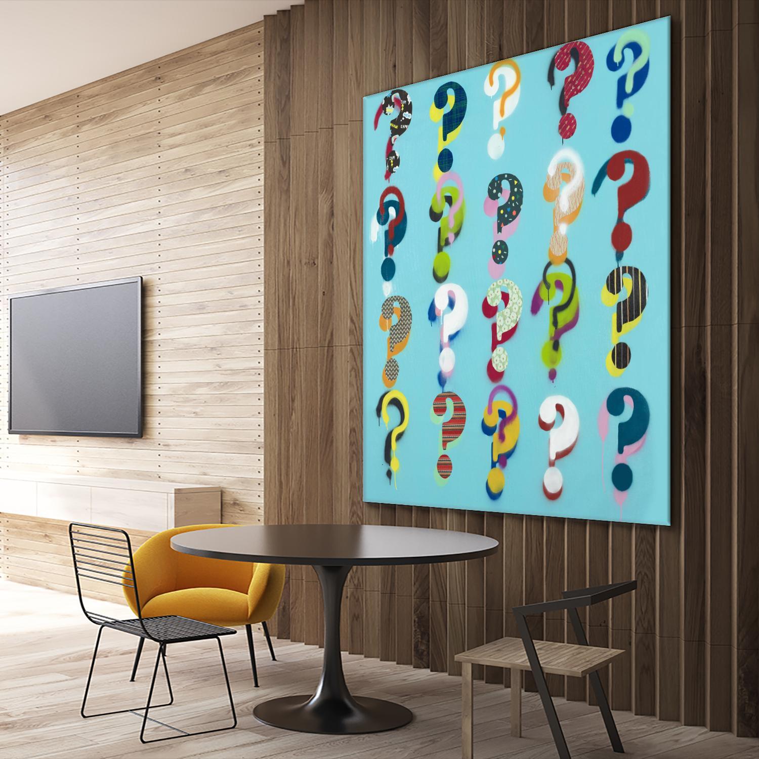 Pop the Question by Daleno Art on GIANT ART - abstract