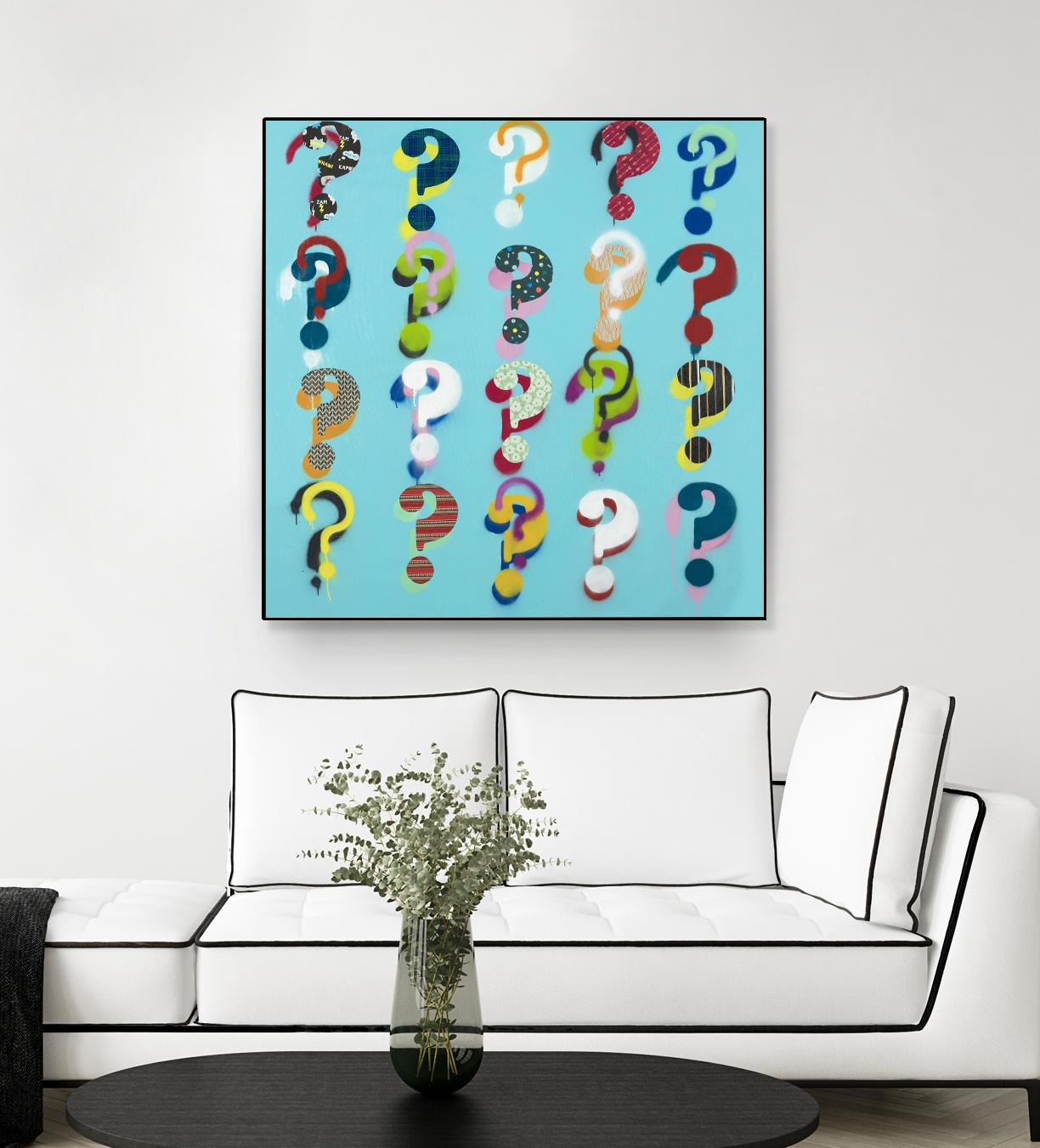 Pop the Question by Daleno Art on GIANT ART - abstract