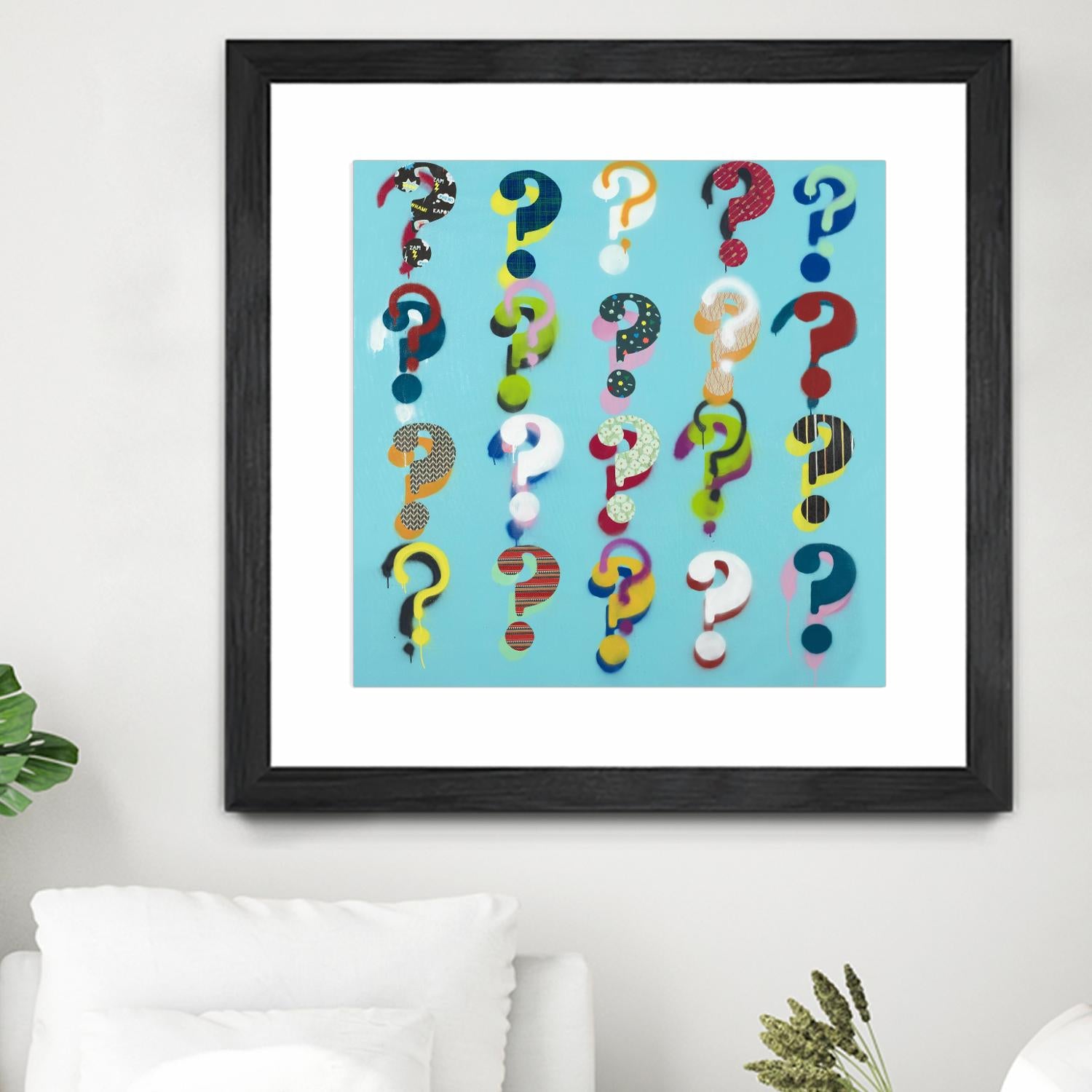 Pop the Question by Daleno Art on GIANT ART - abstract