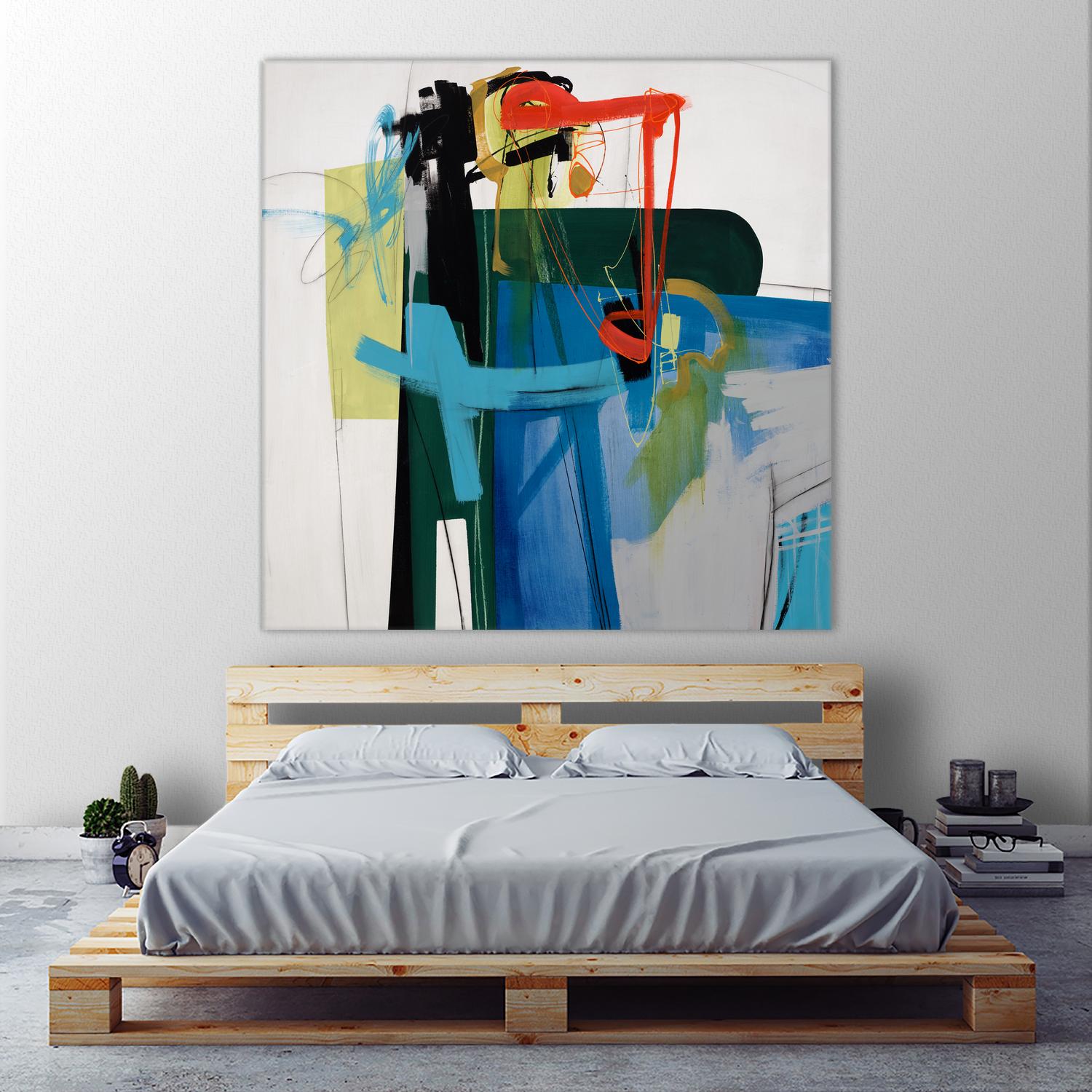 Return the Fork by Daleno Art on GIANT ART - red abstract