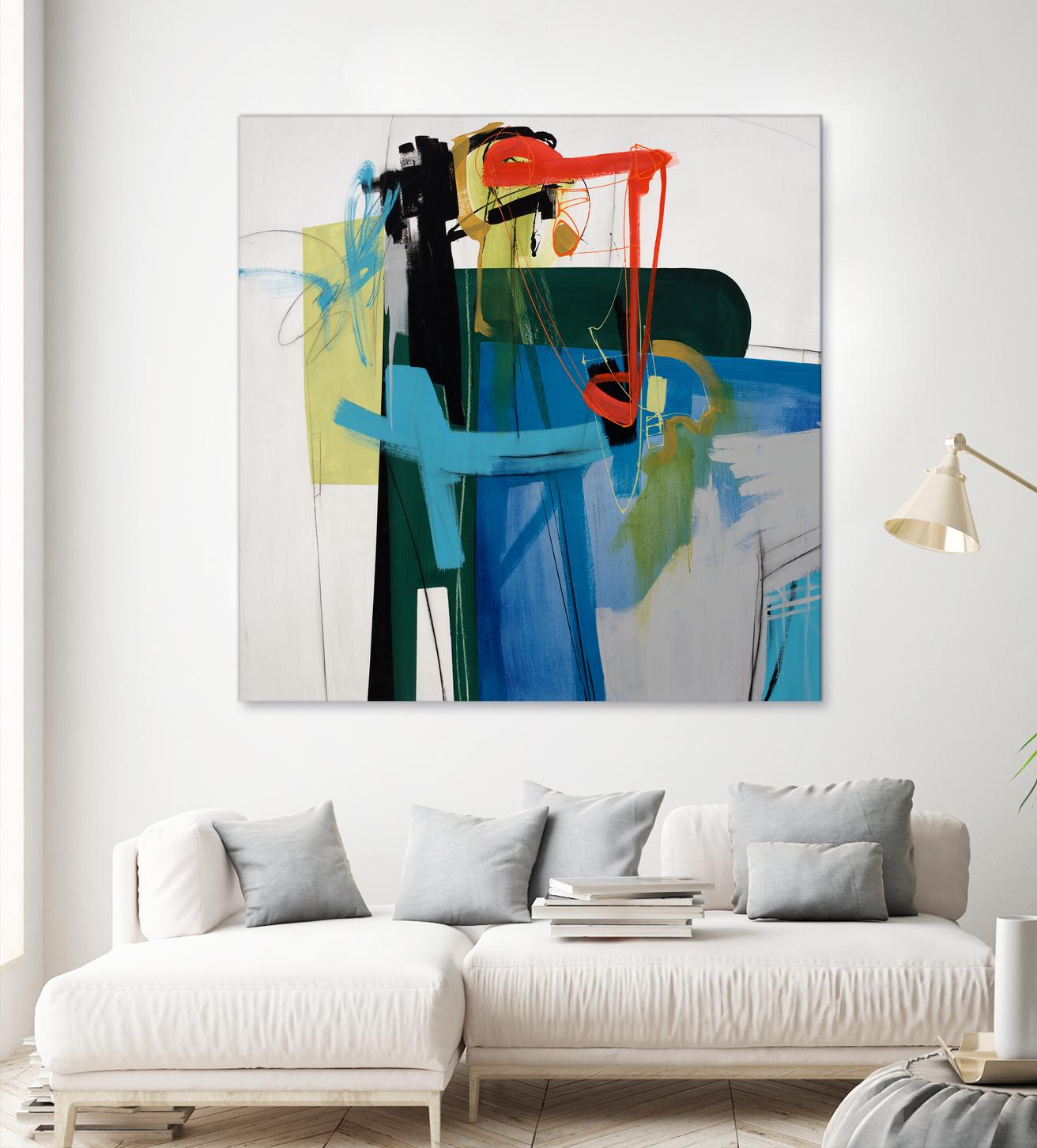 Return the Fork by Daleno Art on GIANT ART - red abstract