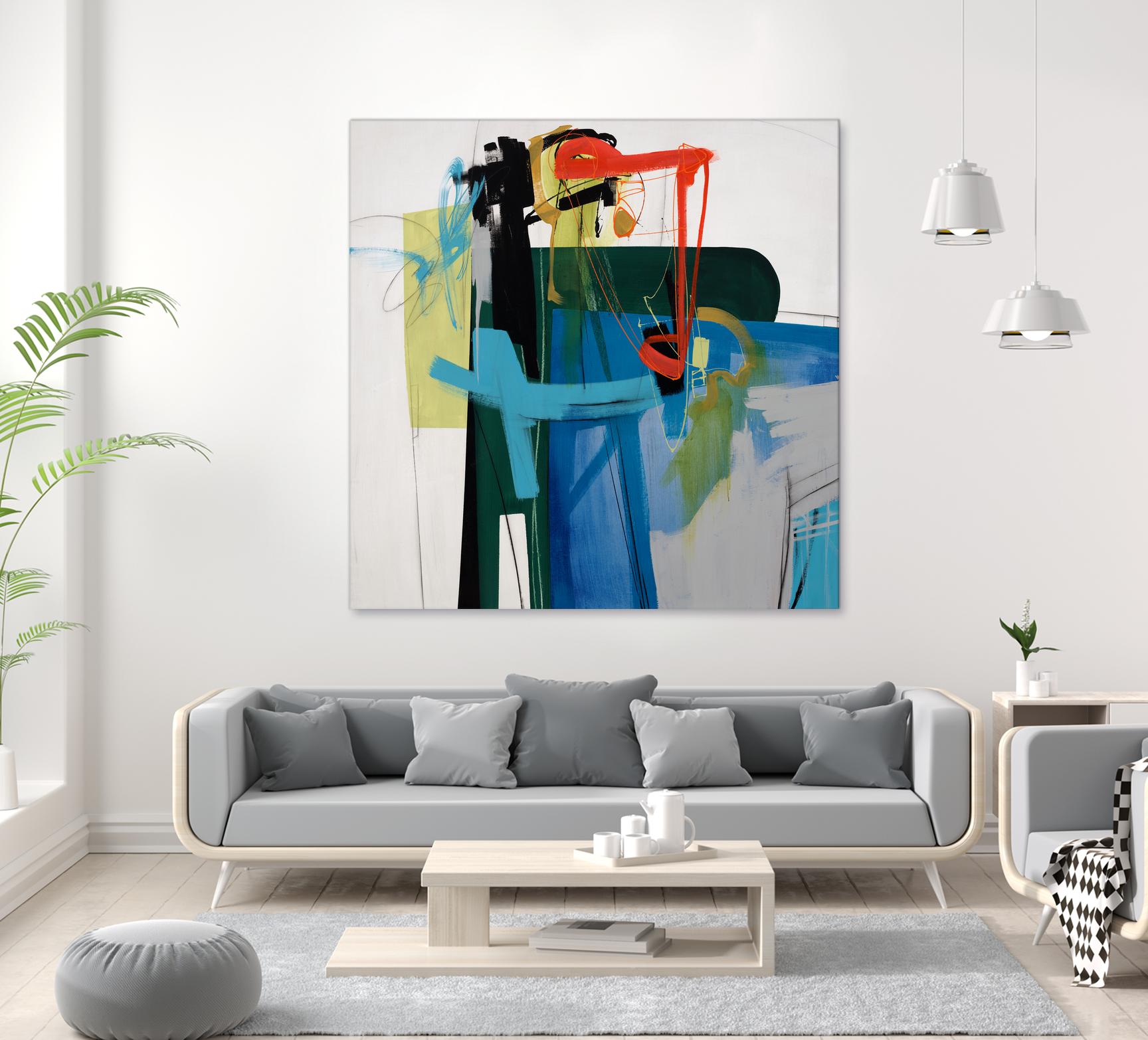 Return the Fork by Daleno Art on GIANT ART - red abstract