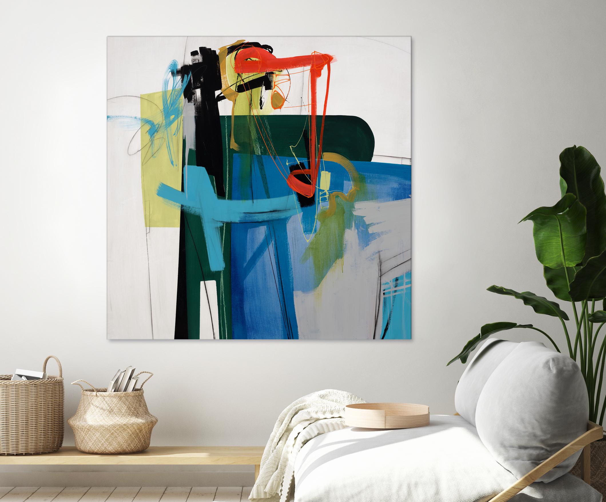 Return the Fork by Daleno Art on GIANT ART - red abstract