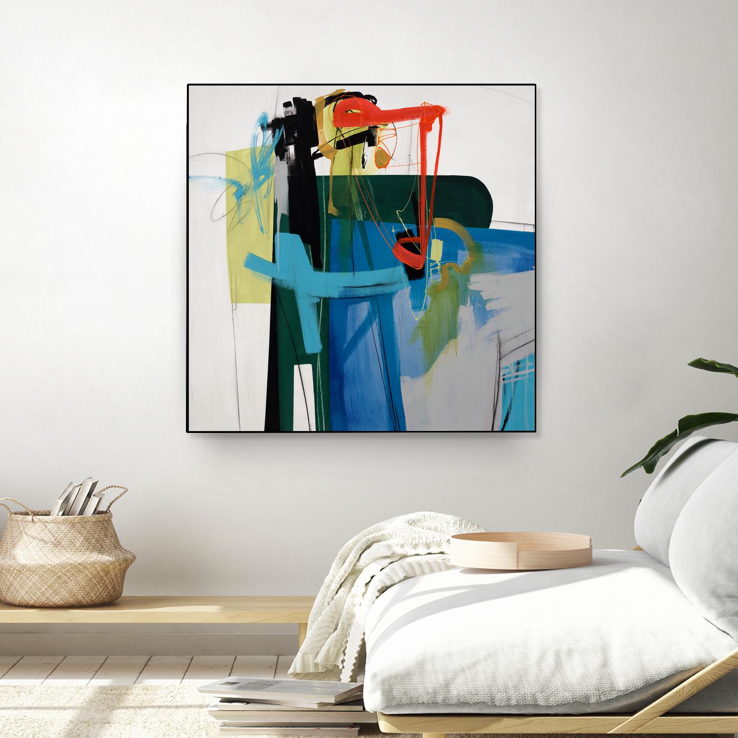 Return the Fork by Daleno Art on GIANT ART - red abstract