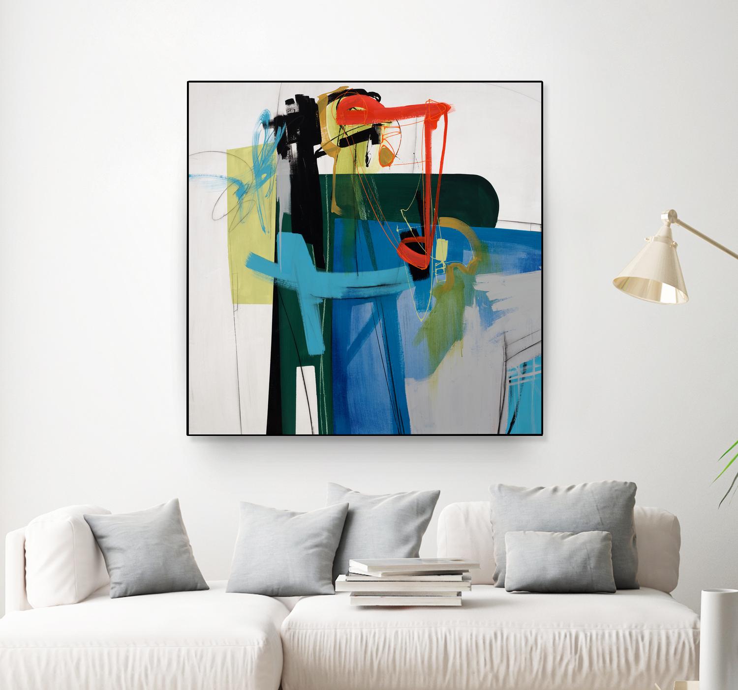 Return the Fork by Daleno Art on GIANT ART - red abstract