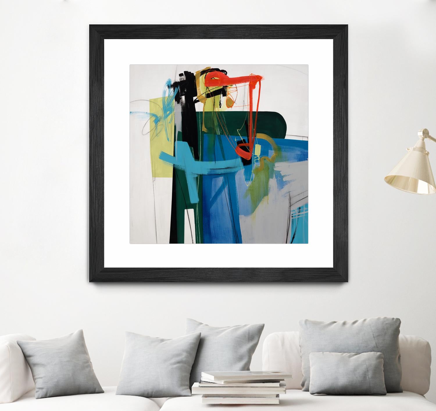 Return the Fork by Daleno Art on GIANT ART - red abstract