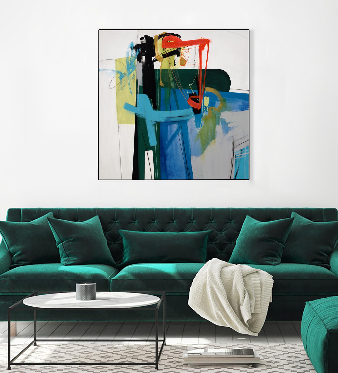 Return the Fork by Daleno Art on GIANT ART - red abstract