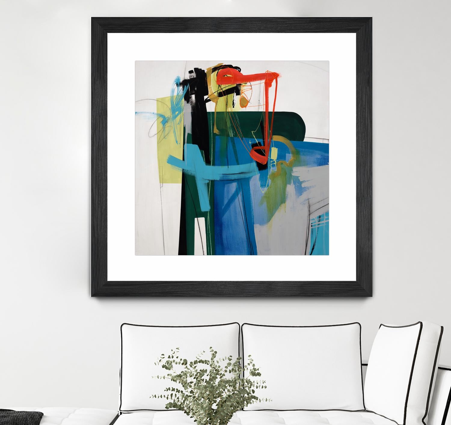 Return the Fork by Daleno Art on GIANT ART - red abstract