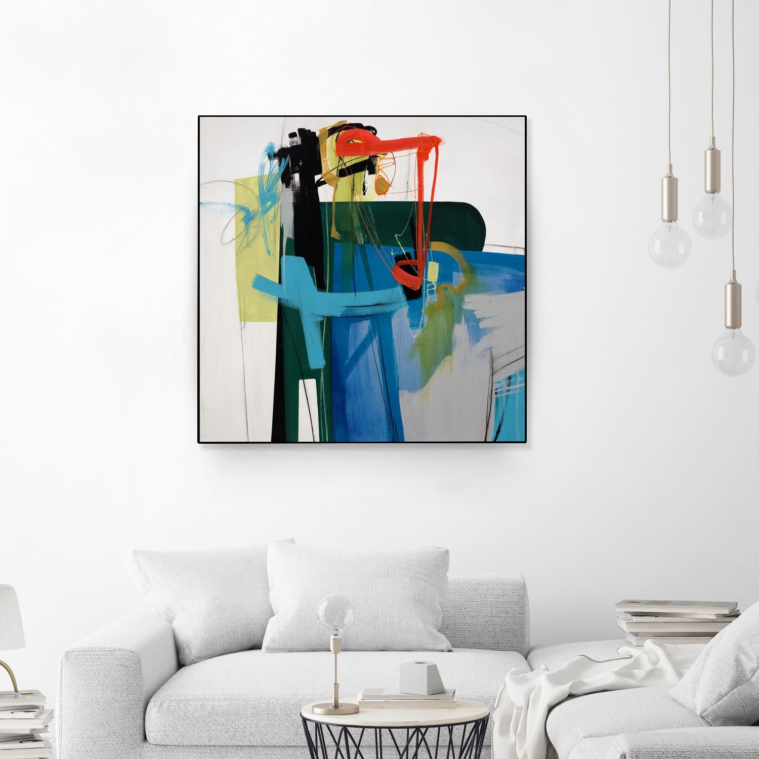 Return the Fork by Daleno Art on GIANT ART - red abstract