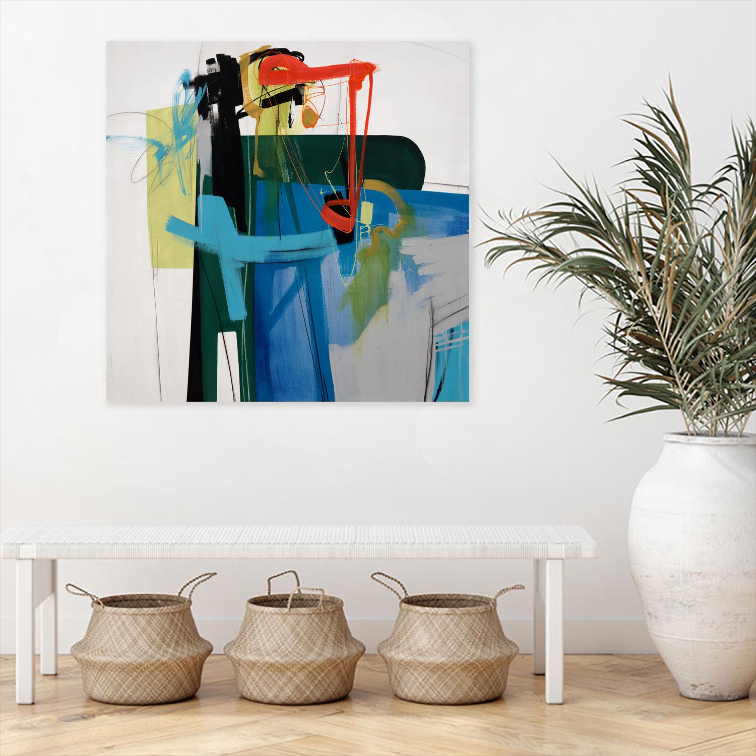 Return the Fork by Daleno Art on GIANT ART - red abstract